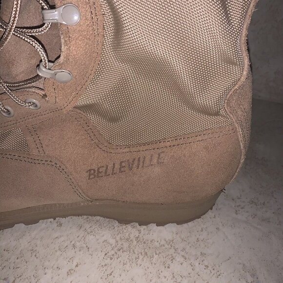 Belleville Military Infantry Brown Lace Up Goretex Combat Boots Size 13.5 R - Picture 4 of 9